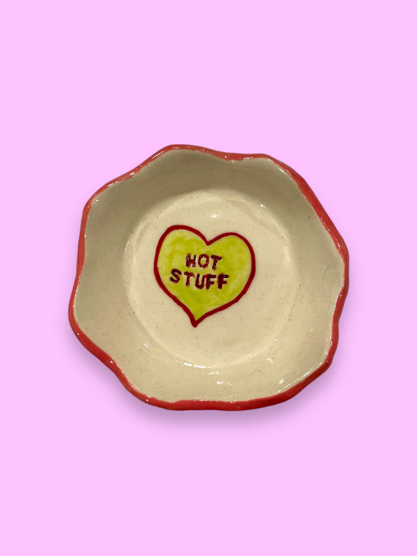 Hot Stuff Trinket Dish