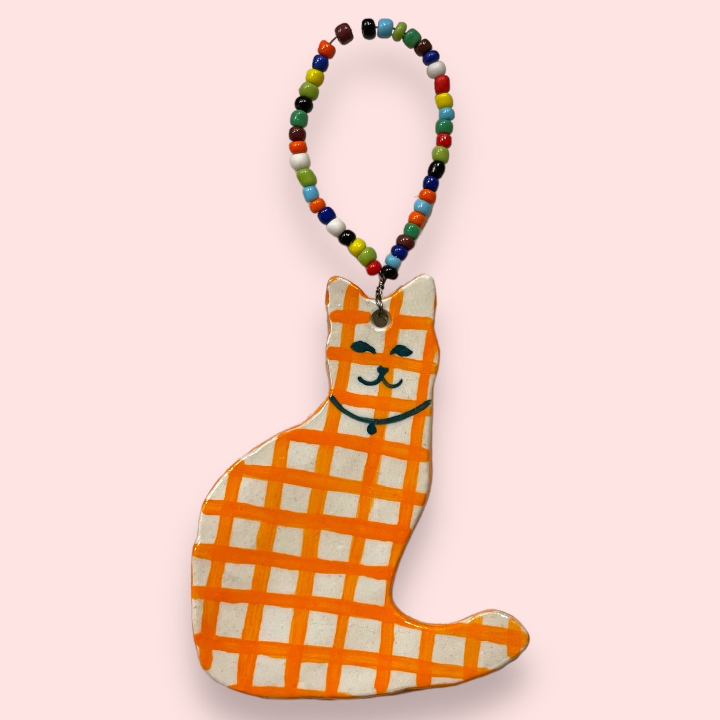 Orange Cat Ornament