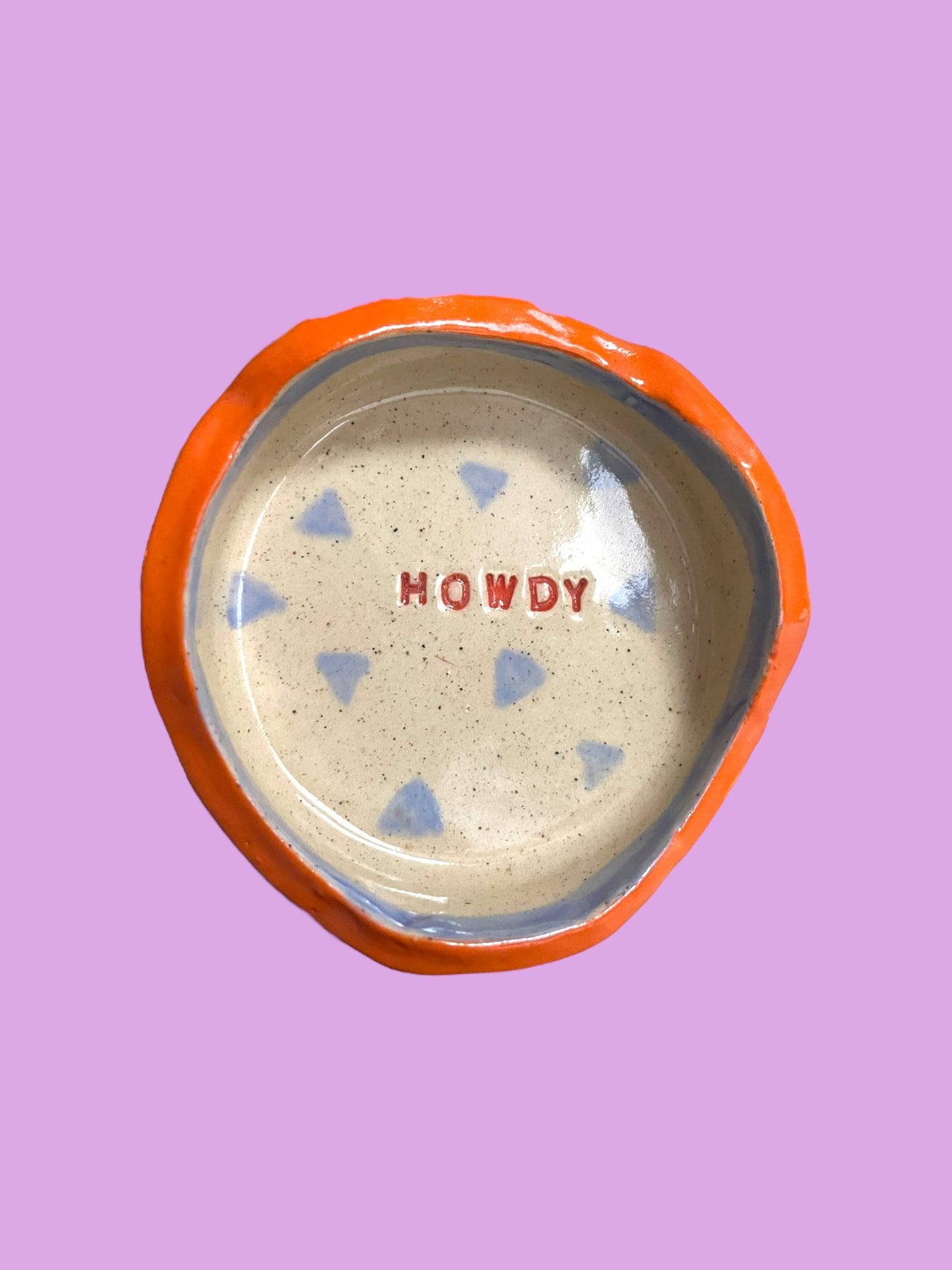 Howdy Trinket Dish