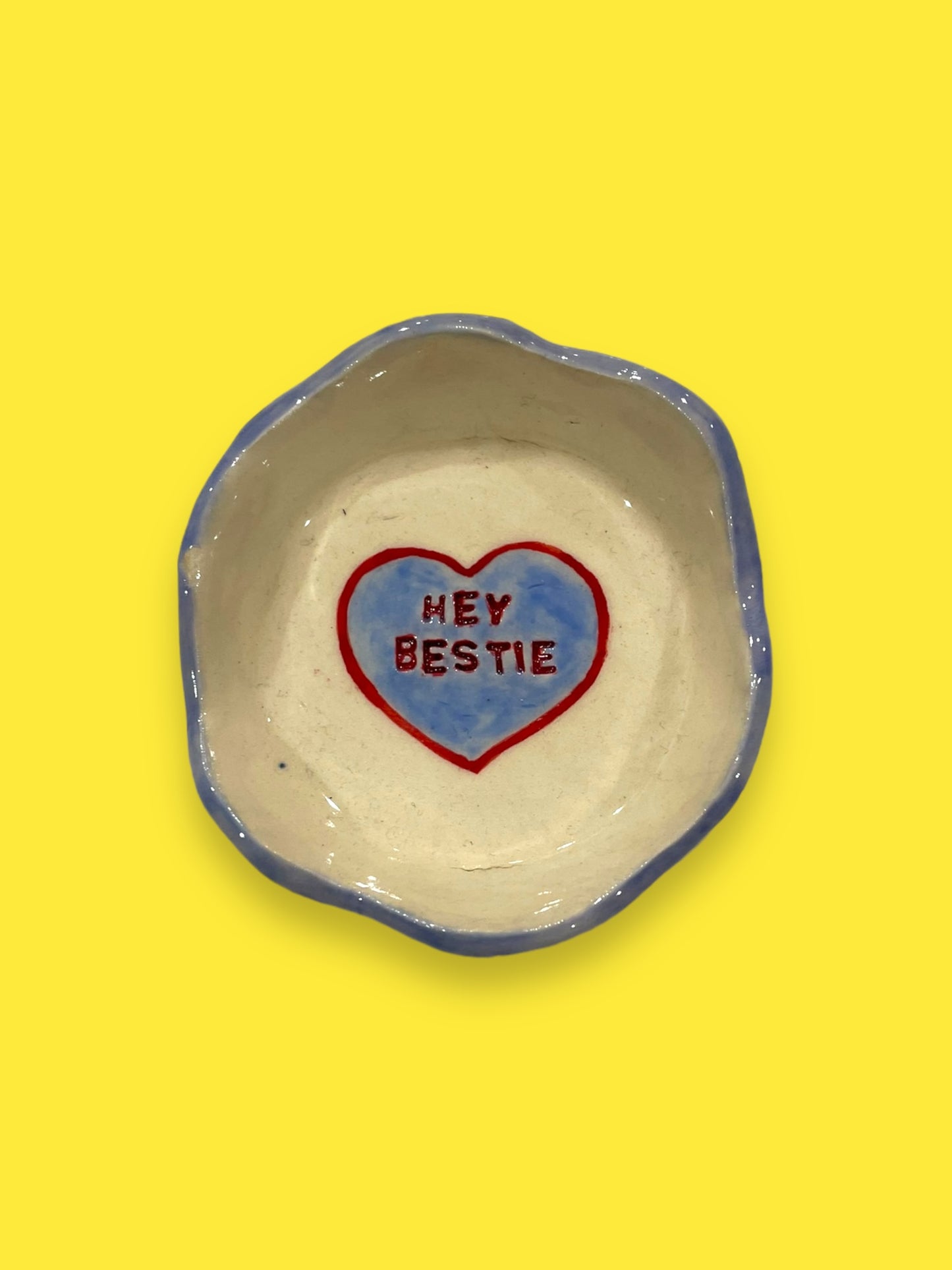 Hey Bestie Trinket Dish