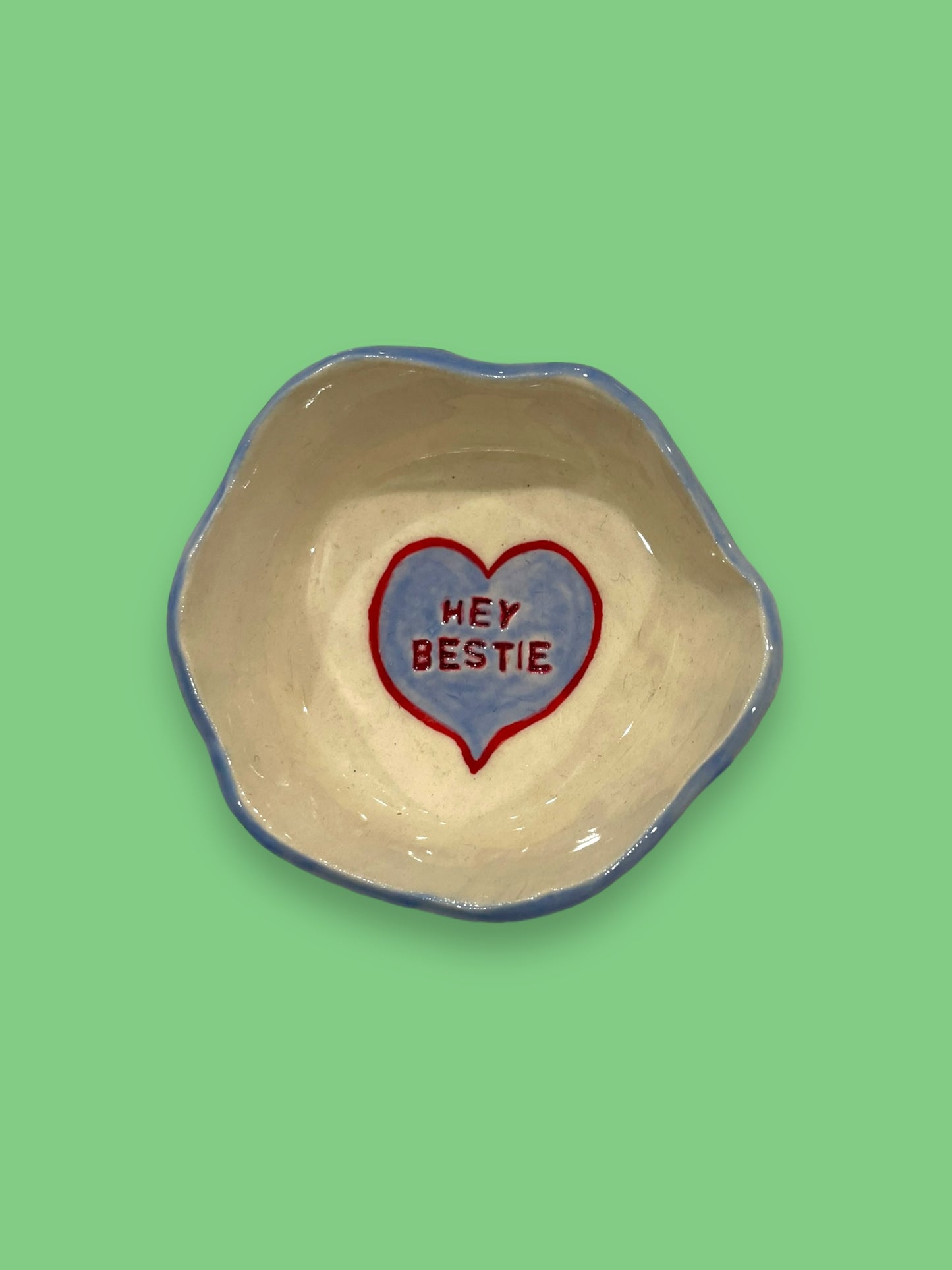 Hey Bestie Trinket Dish